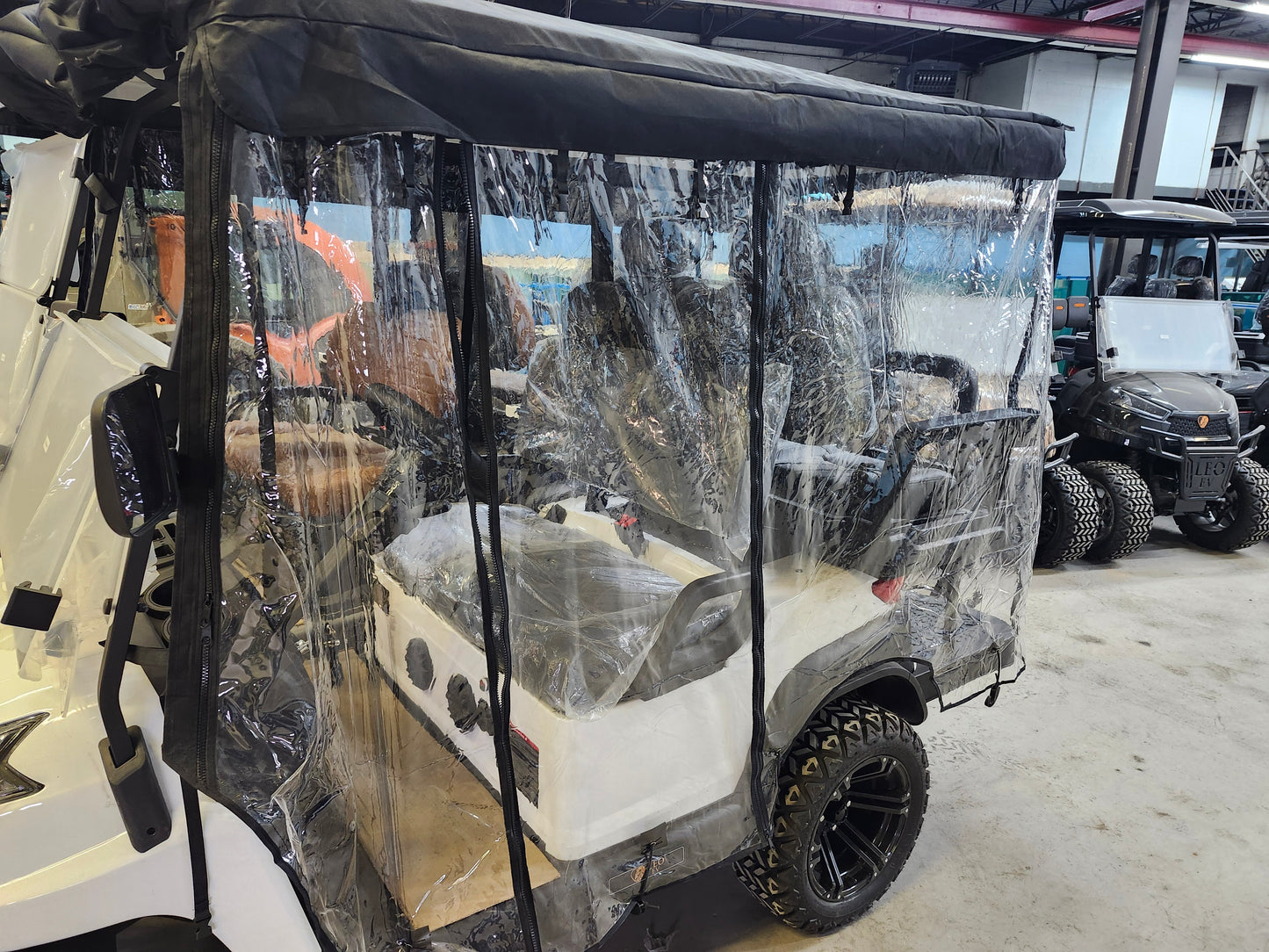 Housse de protection contre la pluie pour voiturette de golf