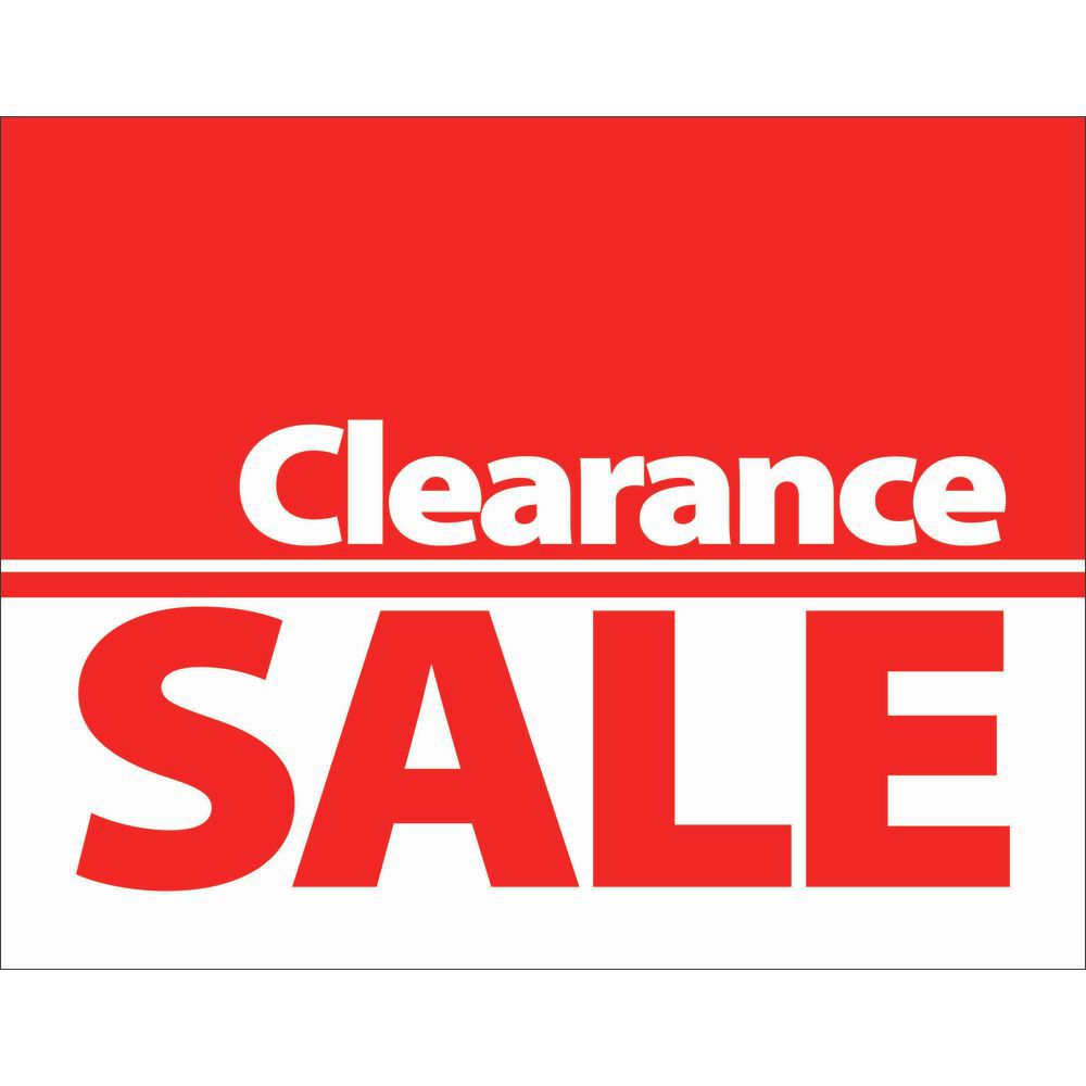 Clearance deals